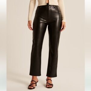 Abercrombie & Fitch Faux Leather Pant